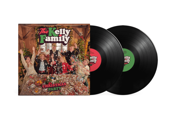 Kelly Family "Christmas Party" (Vinyl Mockup)