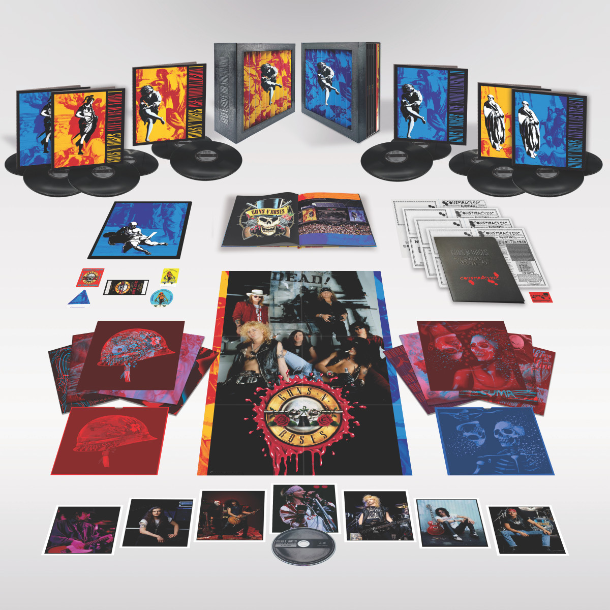Guns N' Roses „Use Your Illusion I+II“ (Re-Issues 2022)