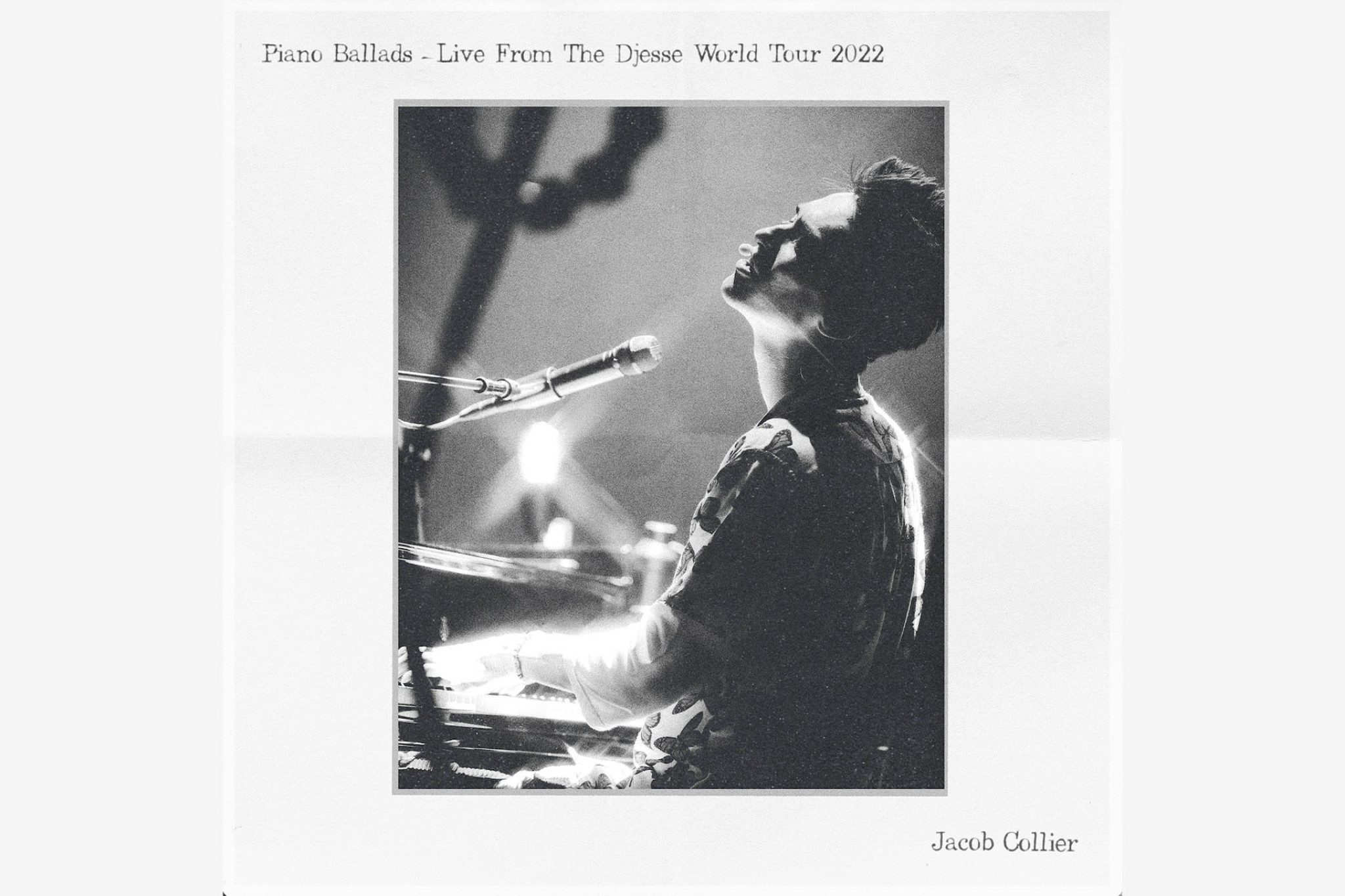Jacob Collier: Piano Ballads – Live From The Djesse World Tour