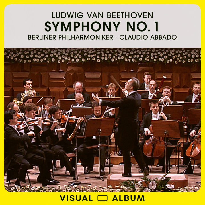 Abbado Beethoven symphony no 1 visual album new cover