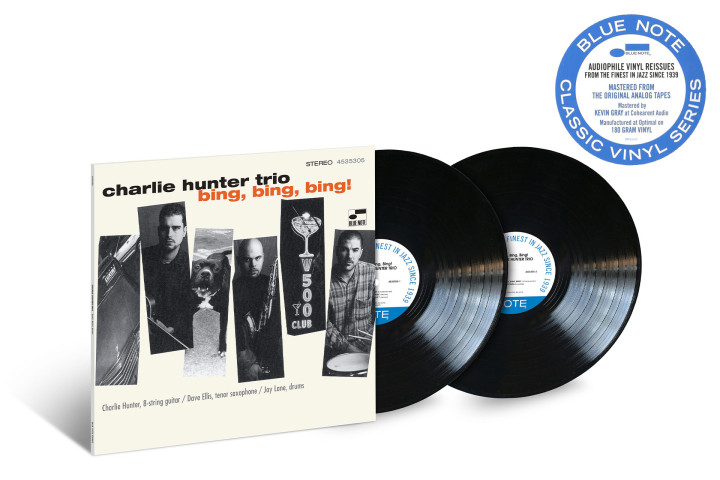 JazzEcho-Plattenteller: Charlie Hunter: Bing Bing Bing! (Blue Note Classic Vinyl)