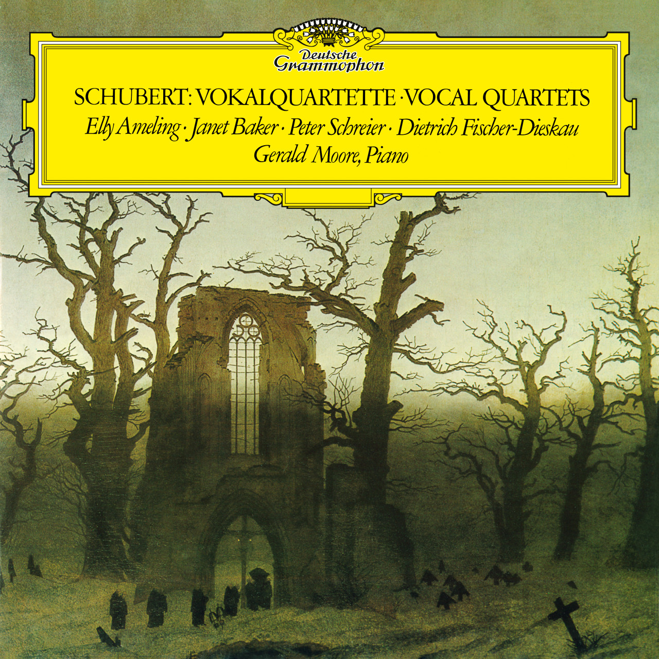 SCHUBERT Vocal Quartets / Fischer-Dieskau | Deutsche Grammophon SCHUBERT Vocal Quartets / Fischer-Dieskau | Deutsche Grammophon