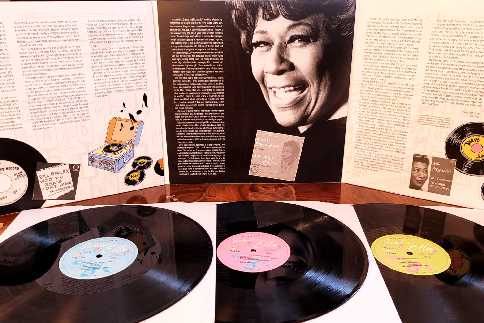 Jukebox Ella: The Complete Verve Singles (JazzEcho-Store Exklusive 3LP)