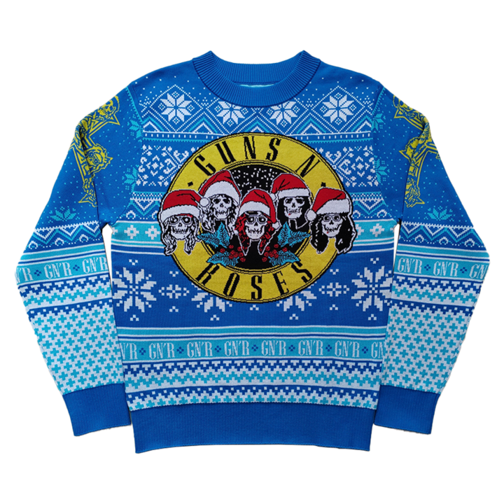 Guns N' Roses Blue Knit