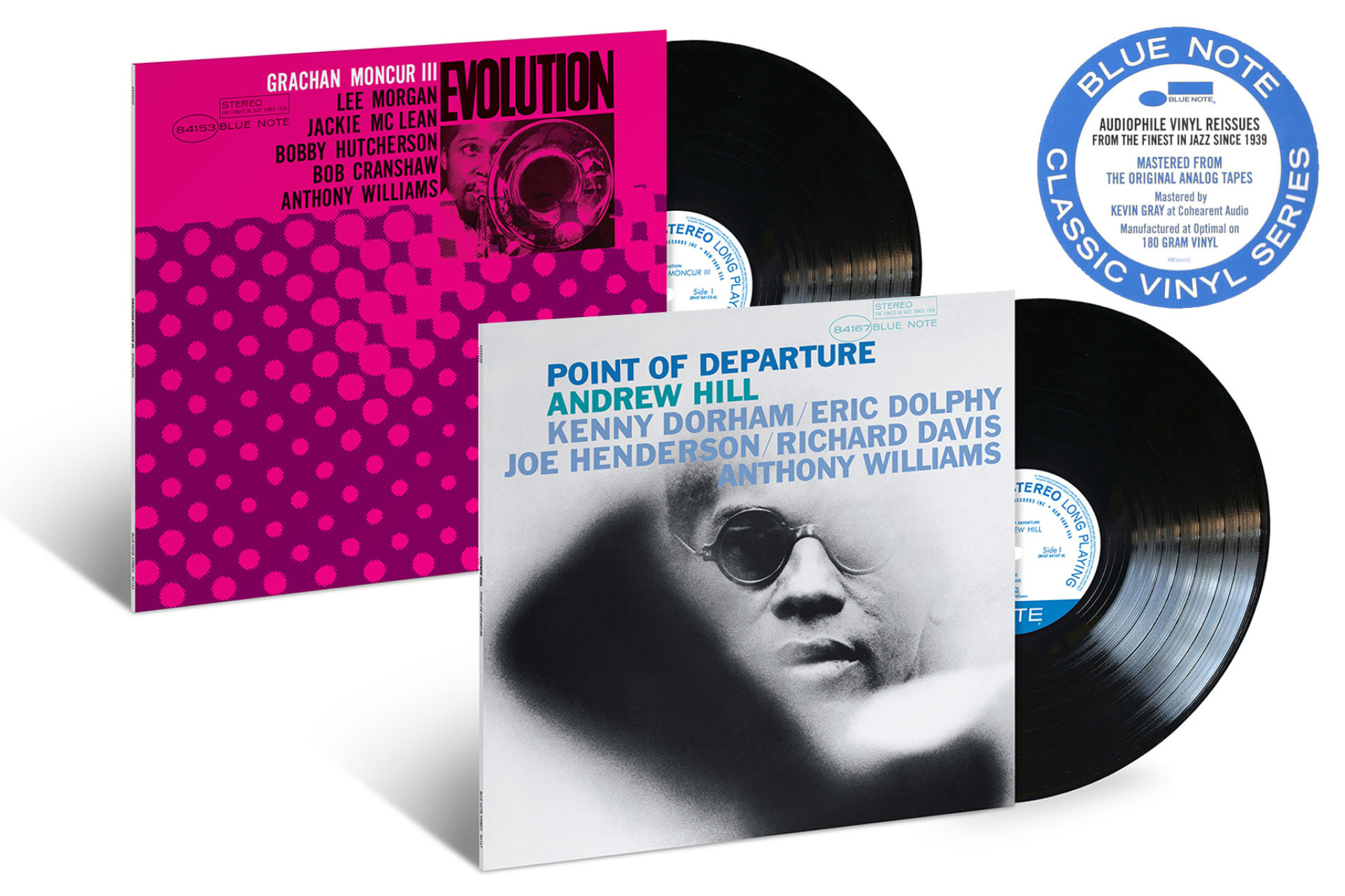 Andrew Hill: Point Of Departure / Grachan Moncur III: Evolution (Blue Note Classic Vinyl)