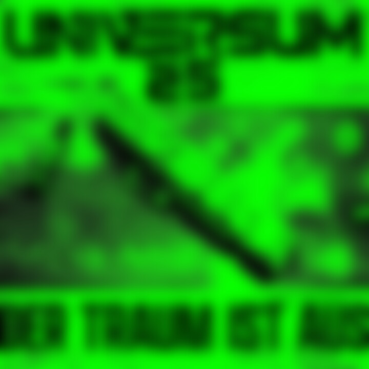UNIVERSUM25 - Der Traum ist aus (Cover)