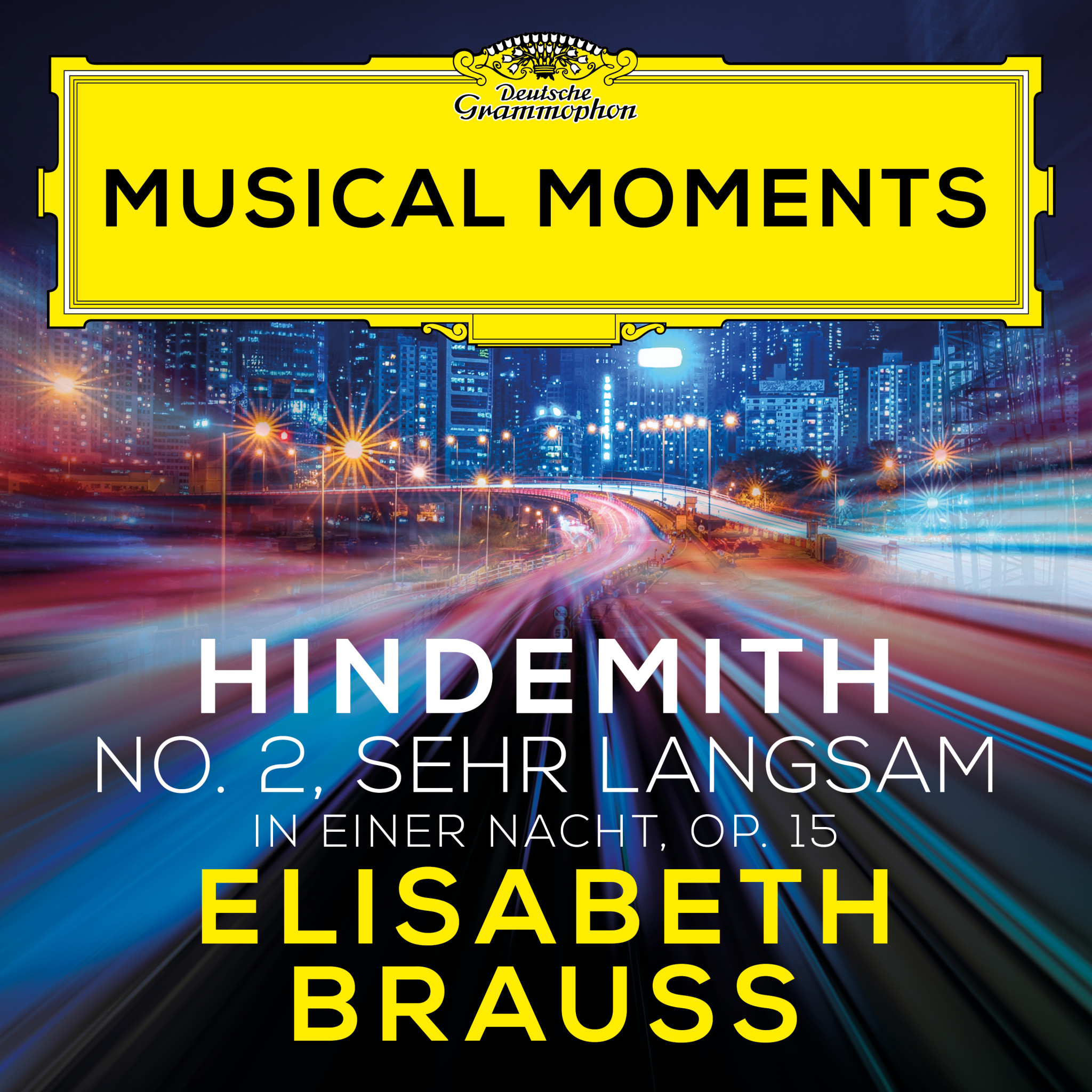 Elisabeth Brauss - Hindemith: In einer Nacht, Op. 15: No. 2, Sehr langsam Musical Moments Cover