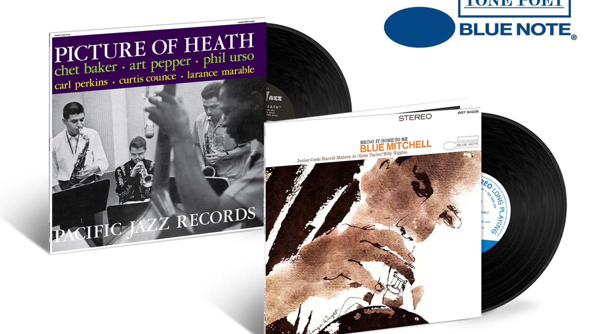 Chet Baker & Art Pepper: Picture Of Heath / Blue Mitchell: Bring It Home To Me  (Blue Note Tone Poet Vinyl)