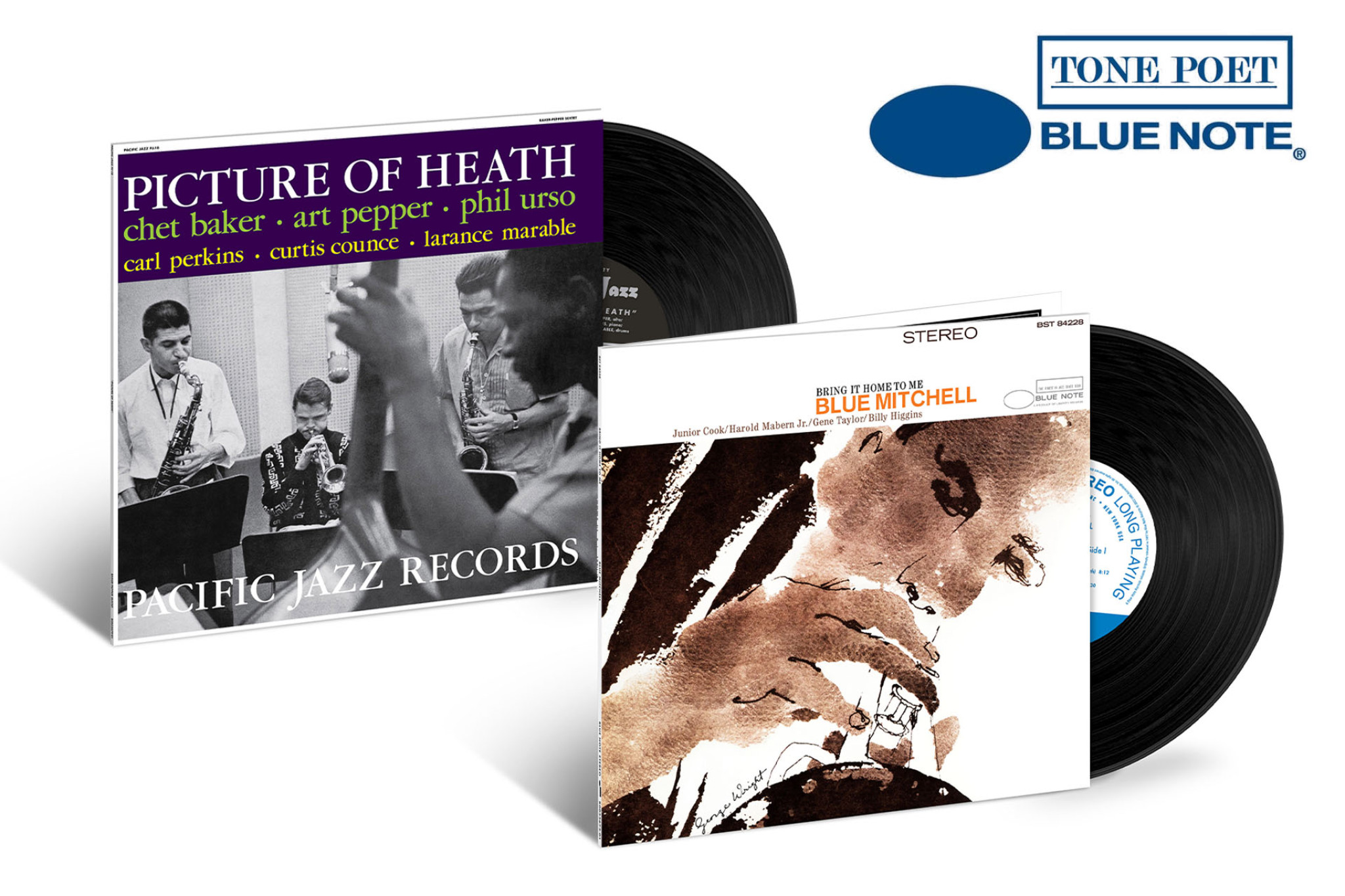 Chet Baker & Art Pepper: Picture Of Heath / Blue Mitchell: Bring It Home To Me  (Blue Note Tone Poet Vinyl)
