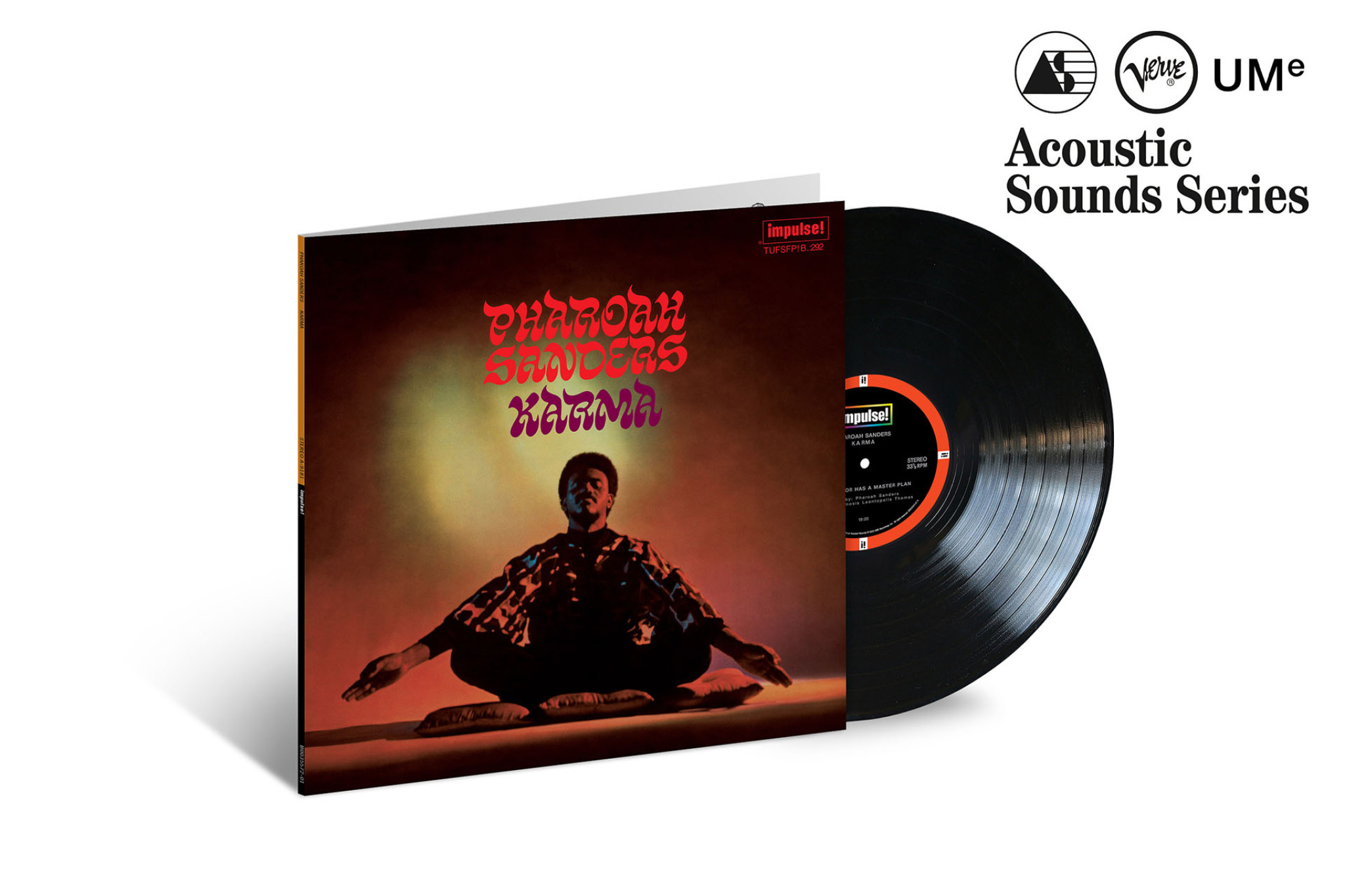 JazzEcho-Plattenteller: Pharoah Sanders "Karma" (Acoustic Sounds Vinyl)