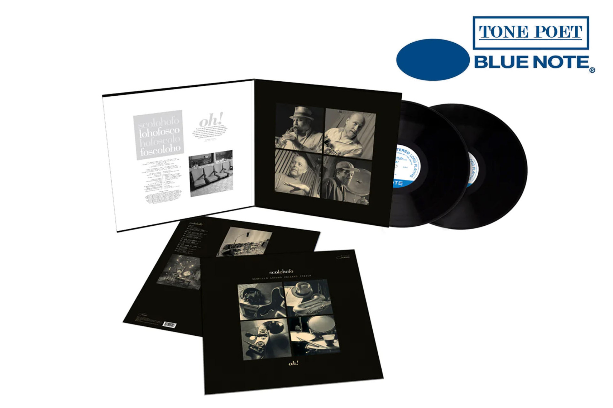 ScoLoHoFo: Oh! (Blue Note Tone Poet Vinyl) //  John Scofield, Joe Lovano, Dave Holland, Al Foster