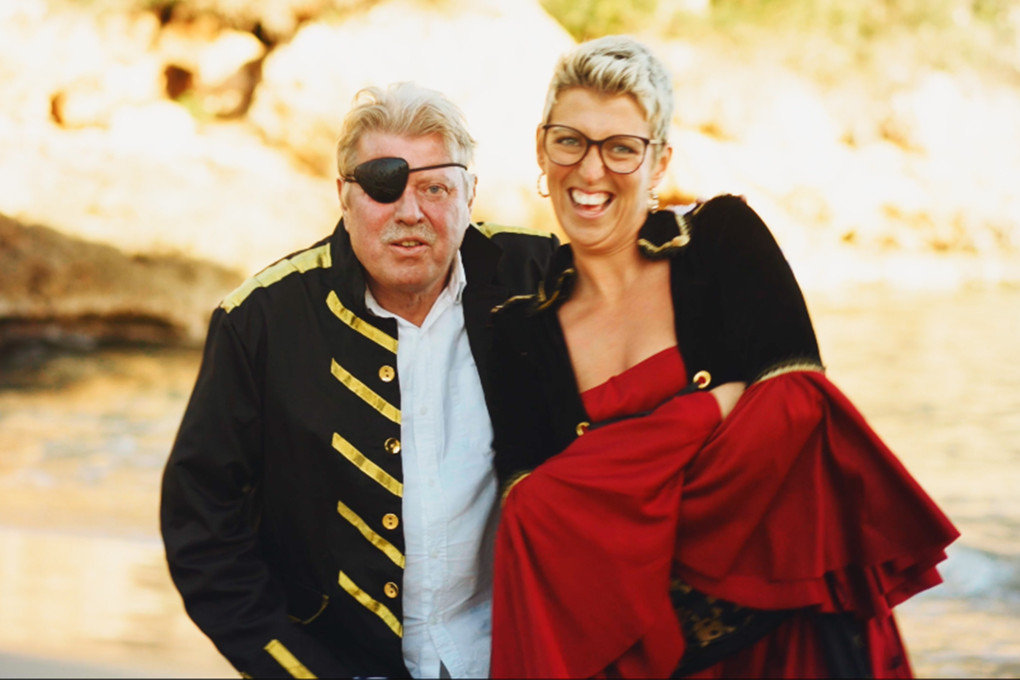 Isa Glücklich mit Volker Rosin