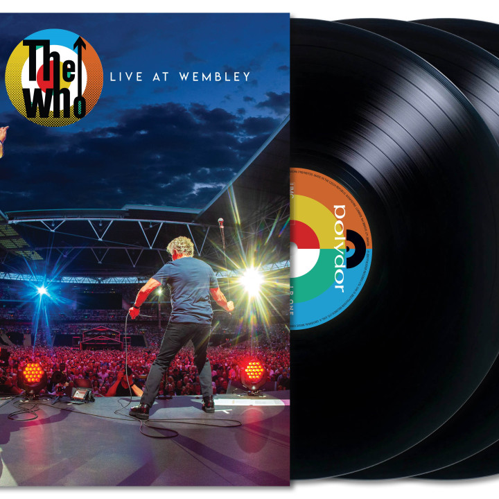 “The Who With Orchestra Live At Wembley” 3-LP Black Expanded Packshot (2023)