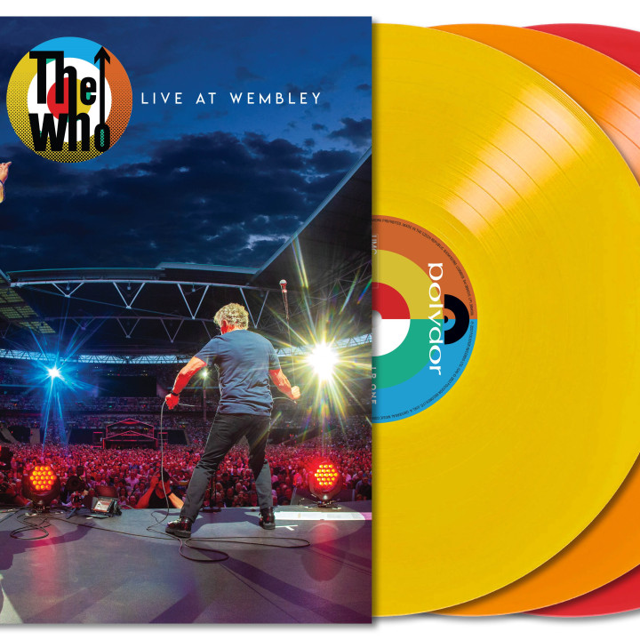 “The Who With Orchestra Live At Wembley” 3-LP Color Expanded Packshot