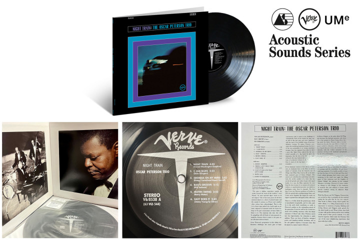 JazzEcho-Plattenteller: Oscar Peterson Trio "Night Train" (Acoustic Sounds Vinyl)