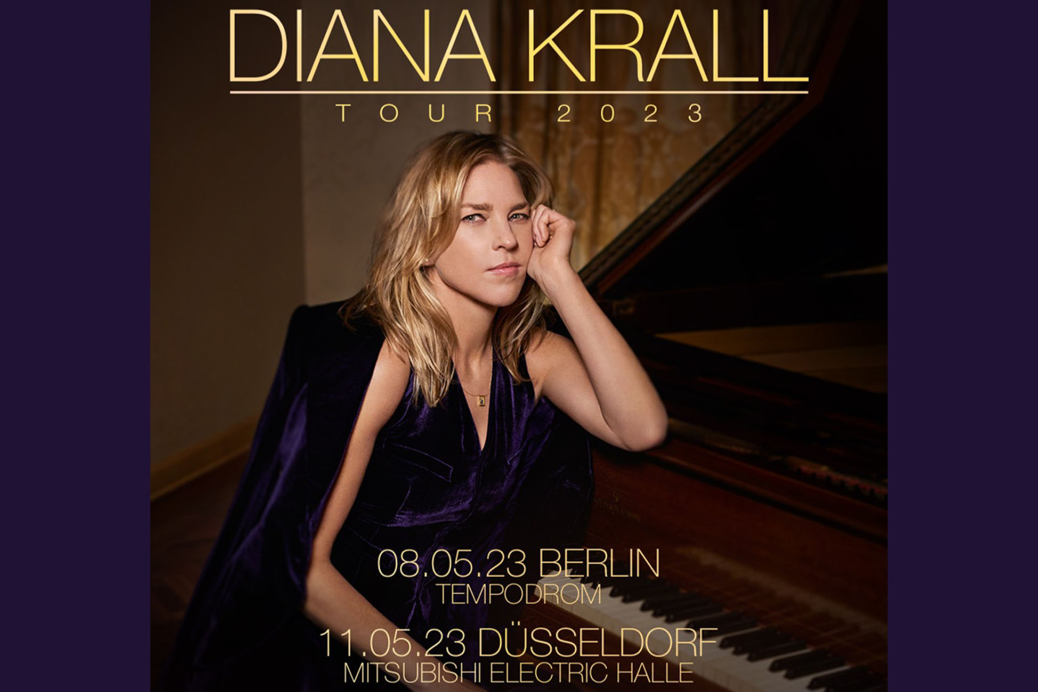 Konzertereignis - Diana Krall kommt nach Deutschland Konzertereignis - Diana Krall kommt nach Deutschland