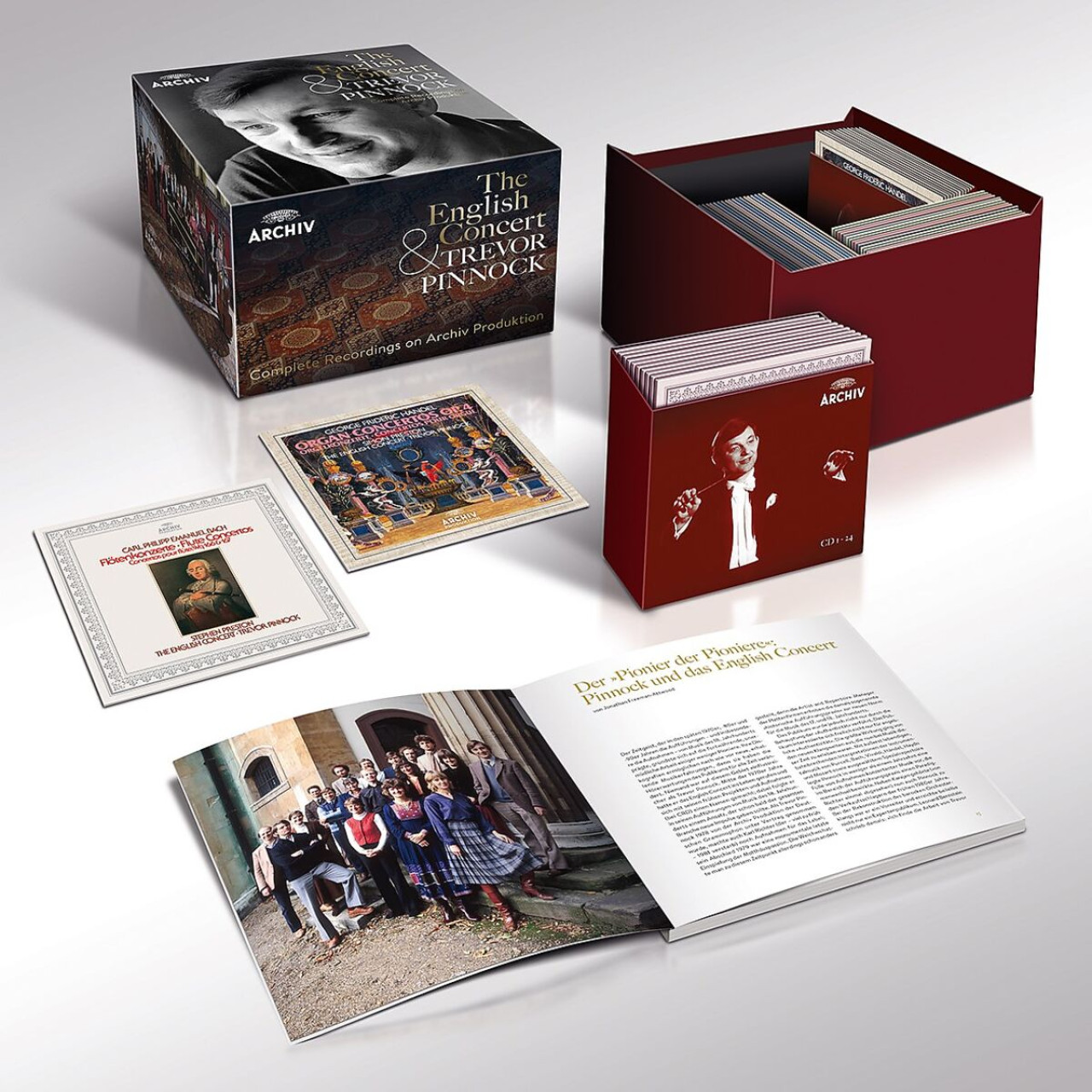 TREVOR PINNOCK Complete Recordings on Archiv Produktion