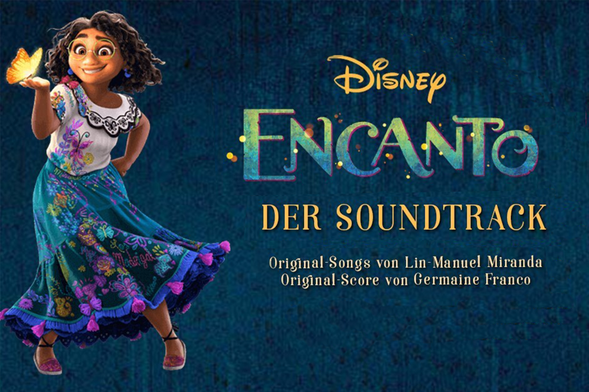 Der Soundtrack zum Disney Film Encanto schafft es auf Platz 5 der Global Album Charts 2022