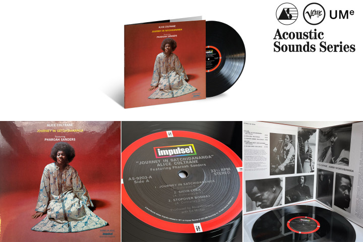 JazzEcho-Plattenteller - Alice Coltrane: Journey In Satchidananda (Acoustic Sounds)