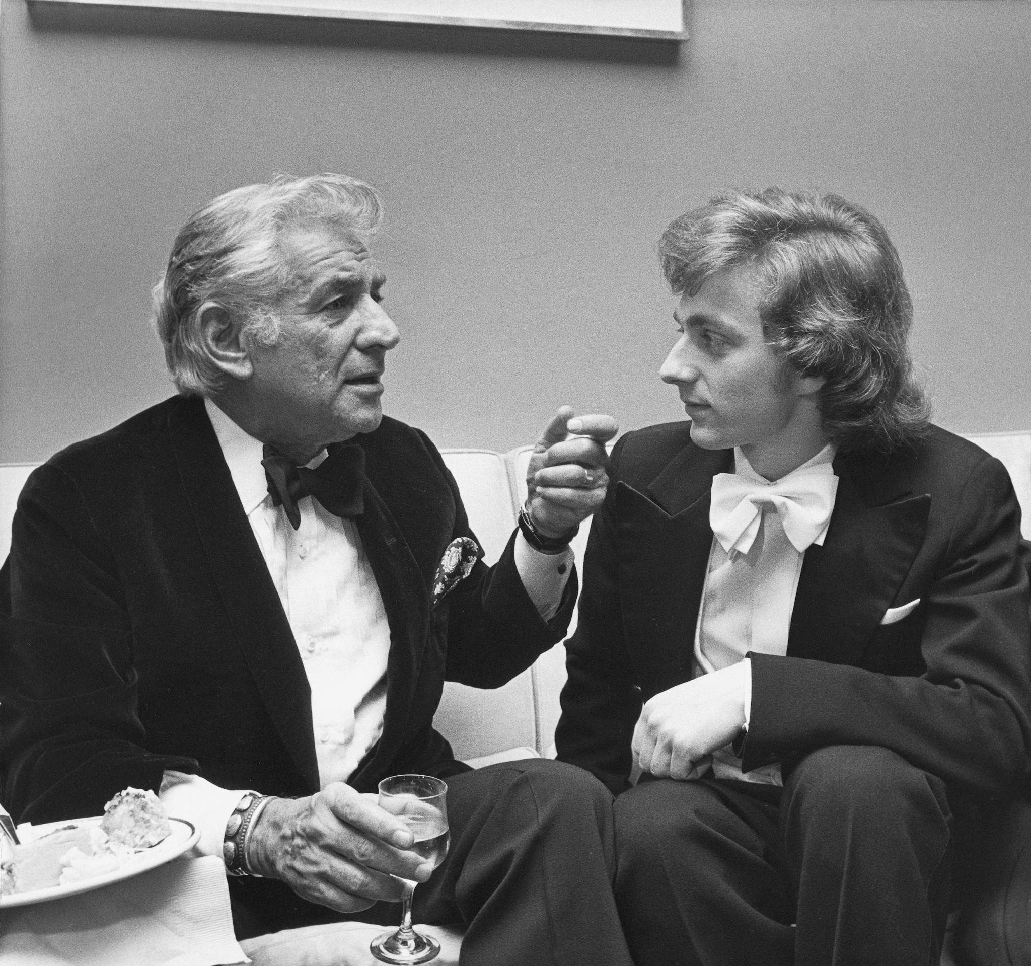 Leonard Bernstein and Krystian Zimerman