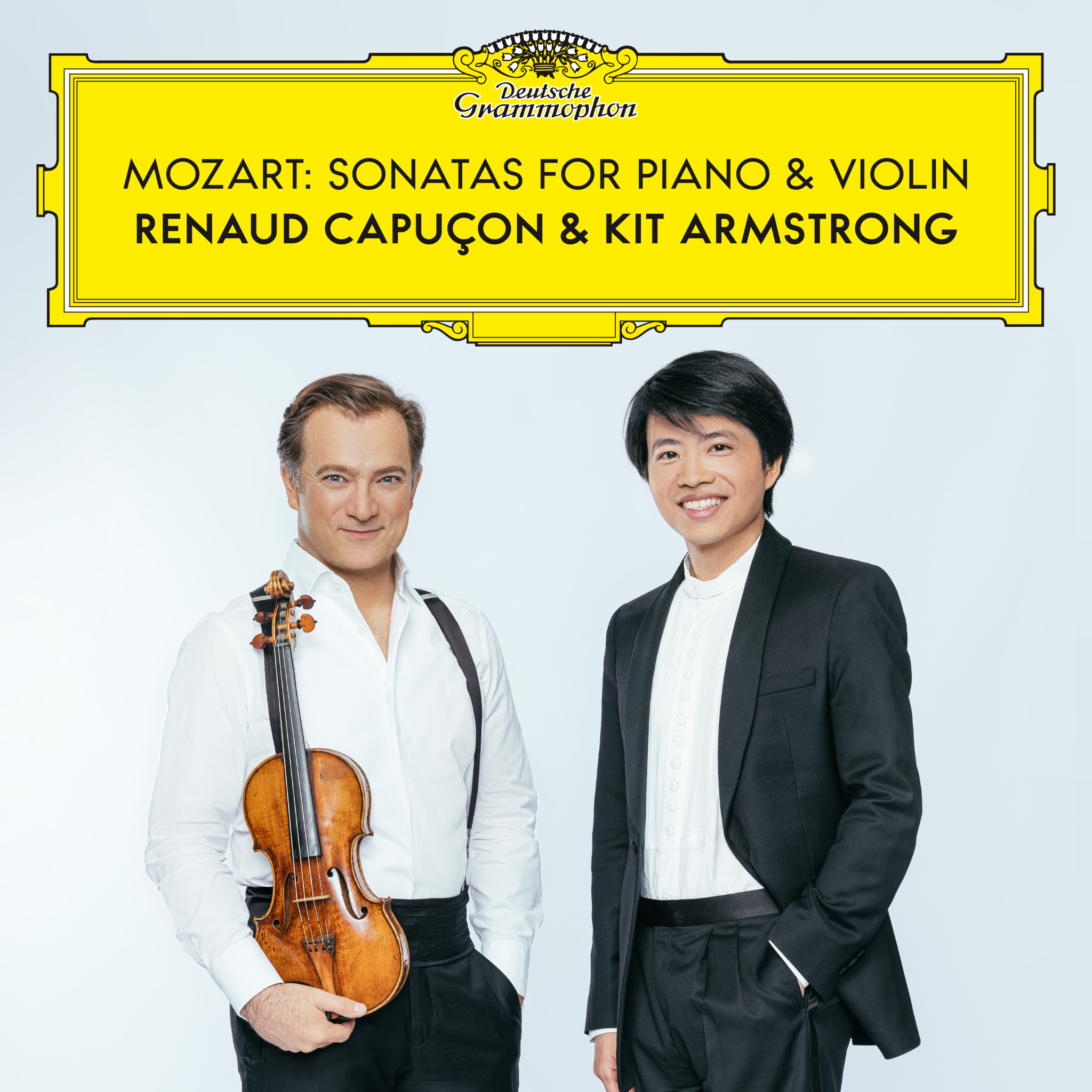 MOZART Sonatas for Piano & Violin / Capuçon, Armstrong | Deutsche 