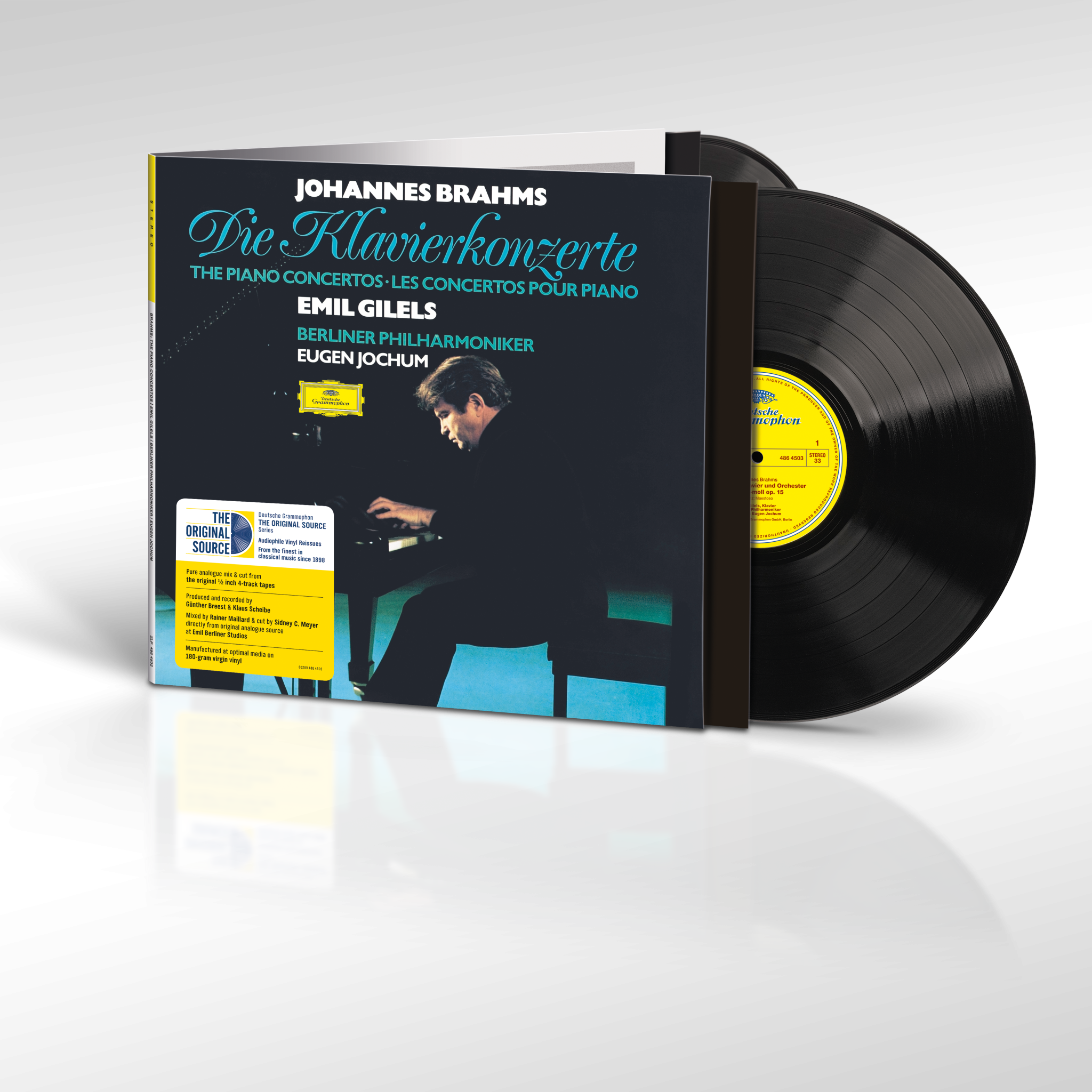 Emil Gilels - Brahms: Piano Concertos Nos. 1 & 2 Packshot