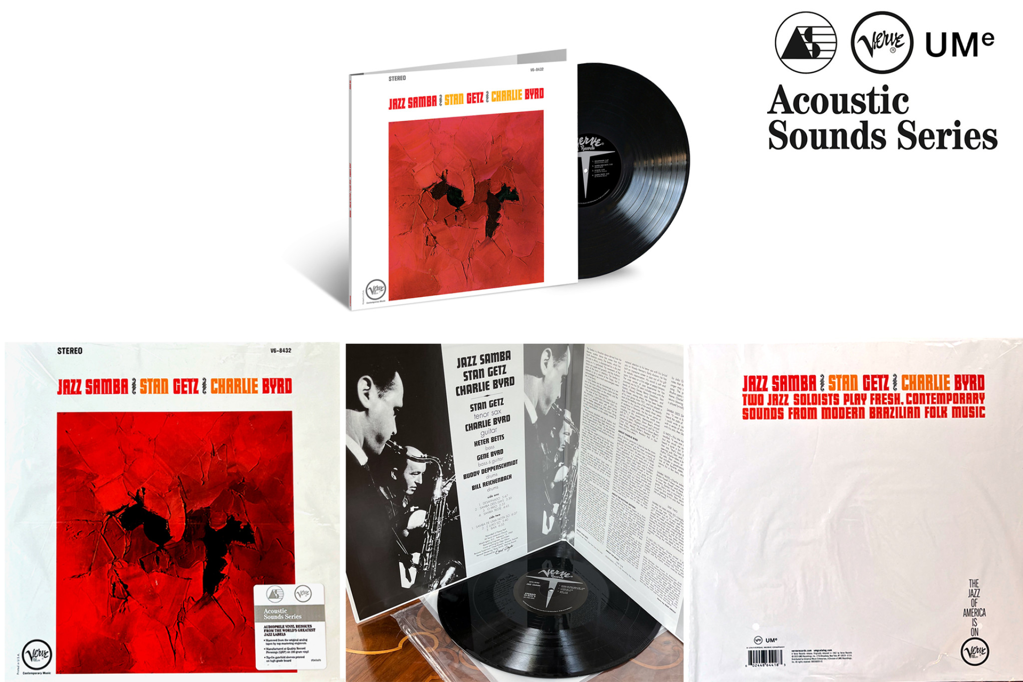 Stan Getz & Charlie Byrd: Jazz Samba (Acoustic Sounds) 