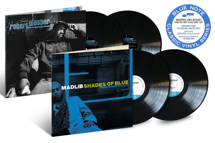 JazzEcho-Plattenteller: Robert Glasper "In My Element" / Madlib "Shades Of Blue" (Blue Note Classic Vinyl)