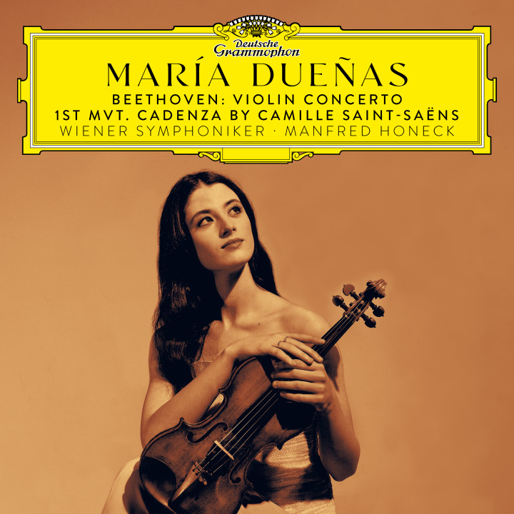 María Dueñas · Beethoven: Violin Concerto · 1st mvt. cadenza: Camille Saint-Saëns · Wiener Symphoniker . Manfred Honeck