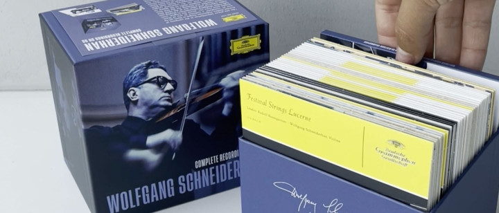 Unboxing - Wolfgang Schneiderhan Complete Recordings on DG