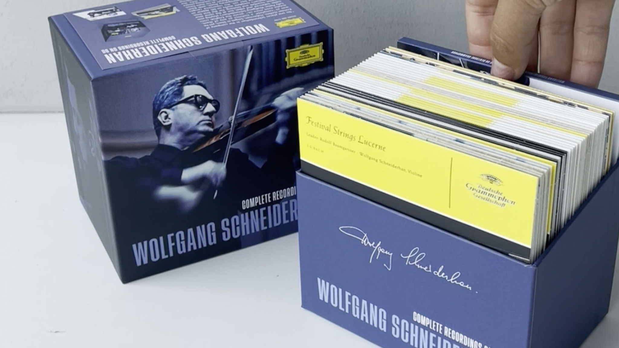 Unboxing - Wolfgang Schneiderhan Complete Recordings on DG