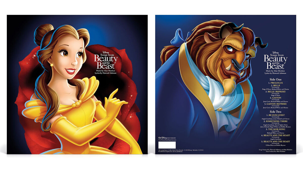 Songs from Beauty and the Beast Coloured Vinyl Karussell Musik