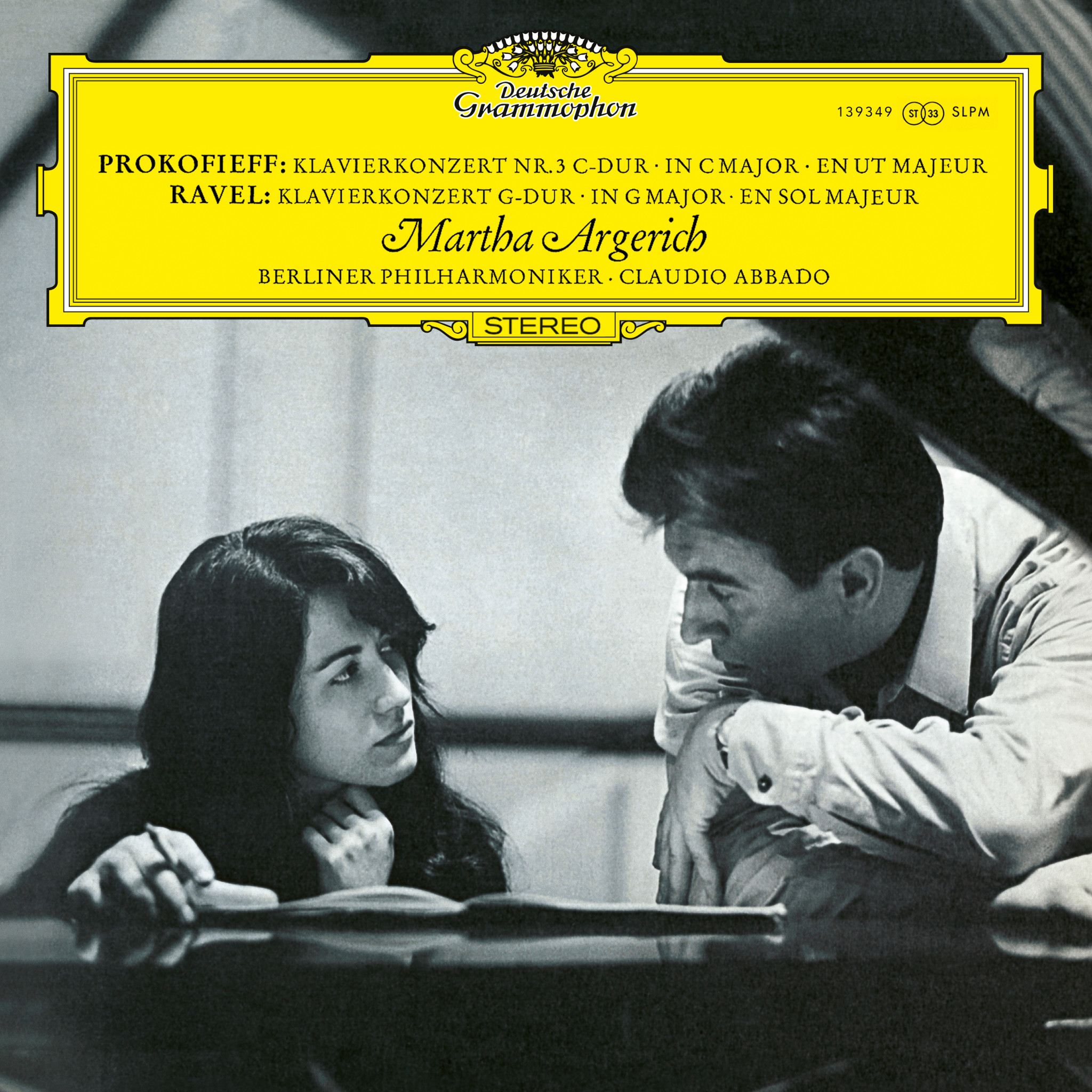 Abbado & Argerich: Prokofieff Klavierkonzert Nr.3 / Ravel Klavierkonzert