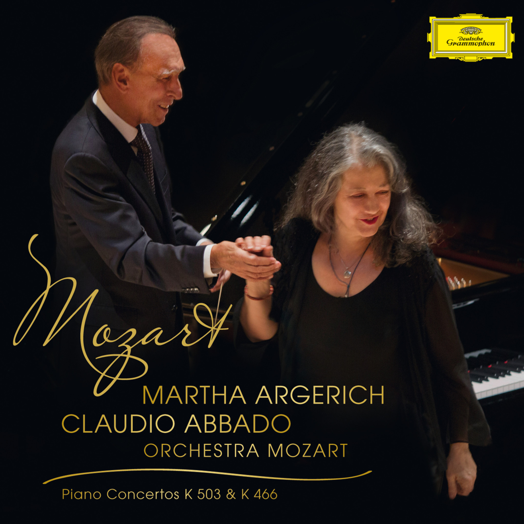 Martha Argerich & Claudio Abbado - Mozart: Piano Concerto No.25 In C Major K.503; Piano Concerto No.20 In D Minor K.466