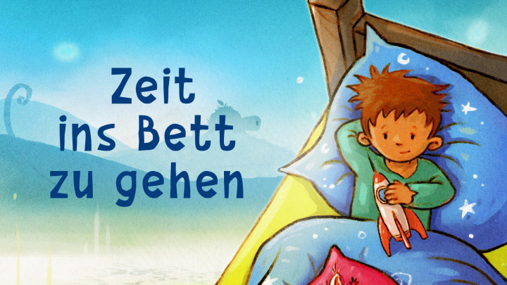 Zeit ins Bett zu gehen (Der Mann im Mond) (Lyric Video)