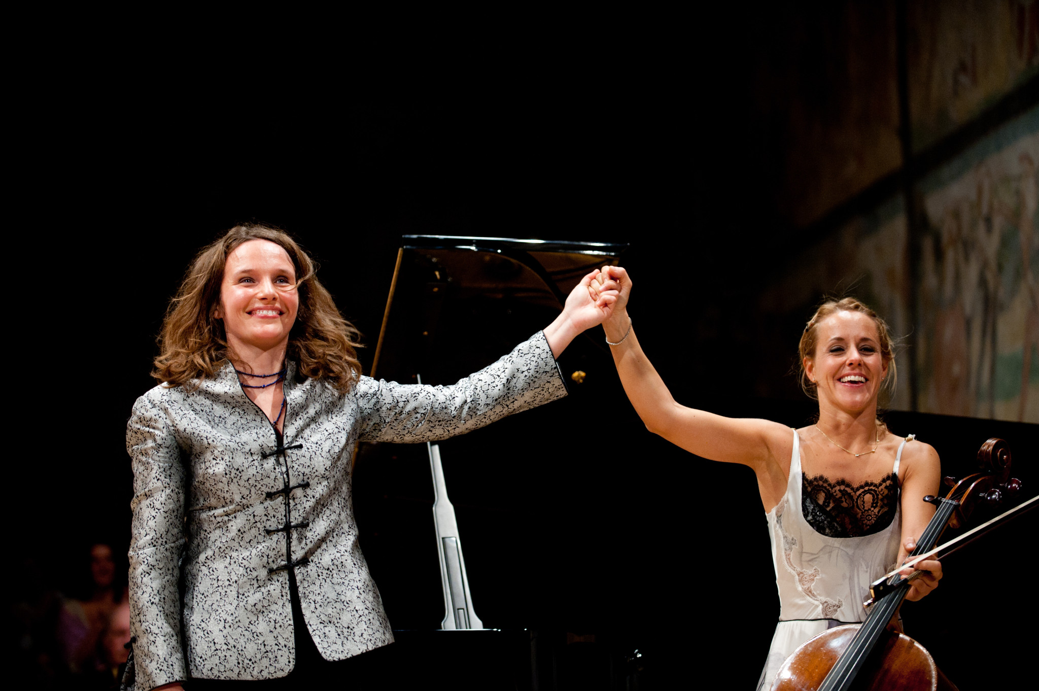 Hélène Grimaud and Sol Gabetta
