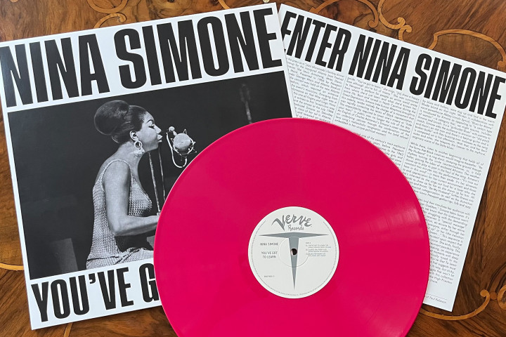 JazzEcho-Plattenteller: Nina Simone "You've Got To Learn" Ltd. Excl. Magenta Vinyl (Verve Records)