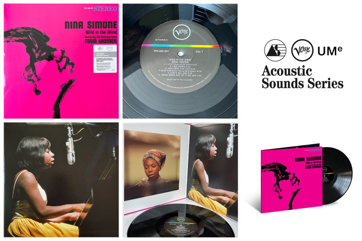 JazzEcho-Plattenteller: Nina Simone "Wild Is The Wind" (Acoustic Sounds Vinyl)