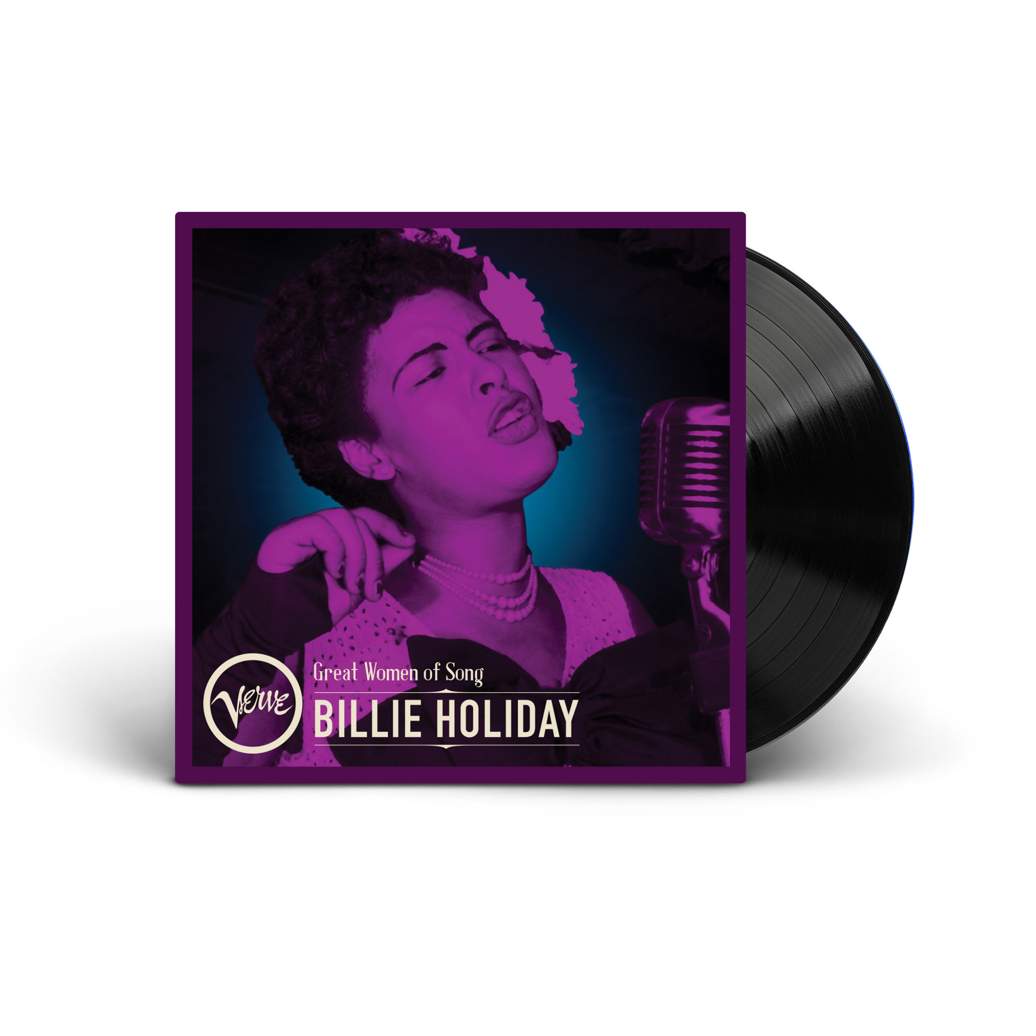 Billie Holiday Great Women Of Song black-LP MockUp