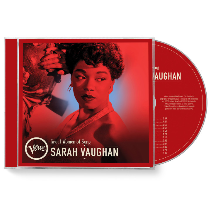Sarah Vaughan Great Women Of Jazz CD MockUp