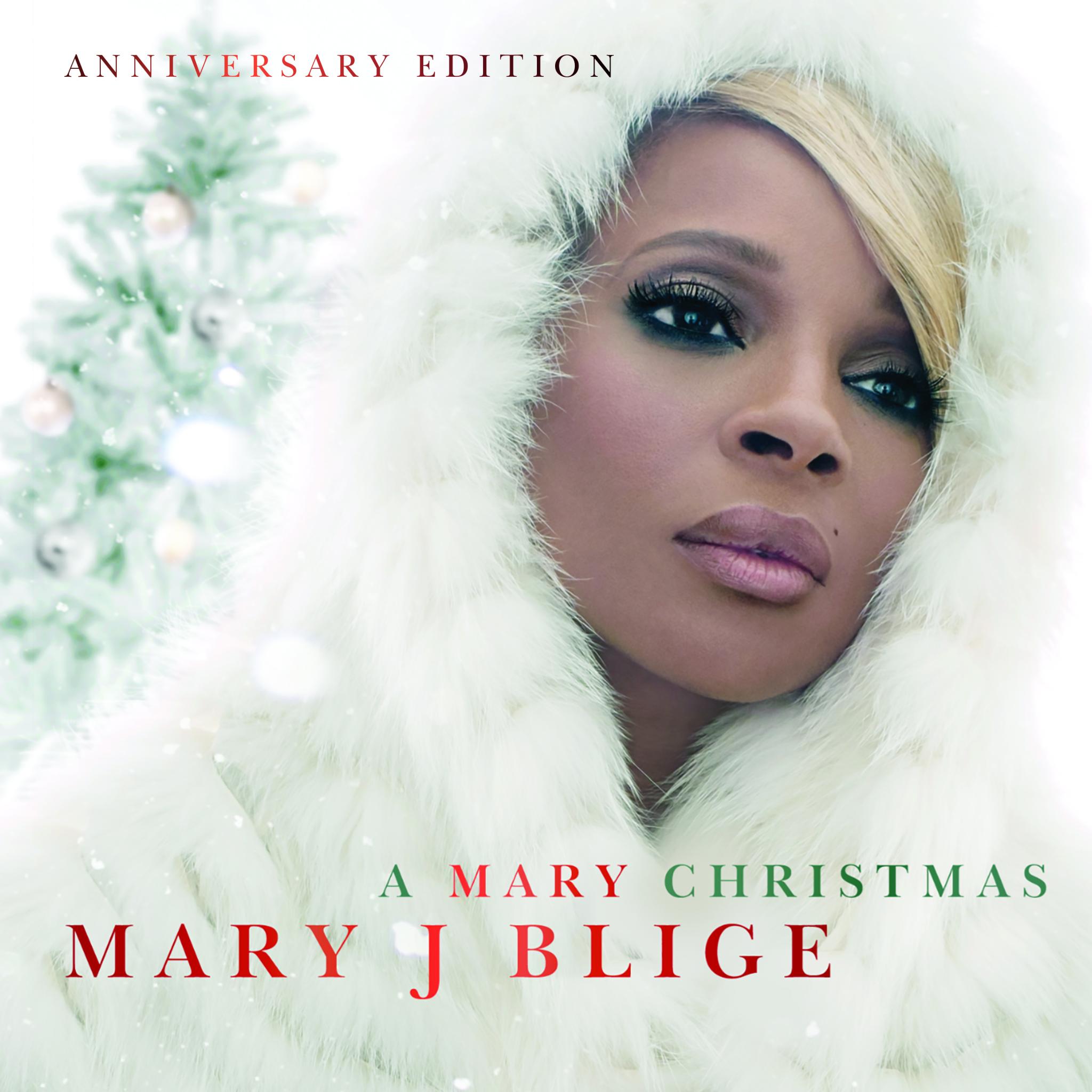 Mary J. Blige - A Mary Christmas (Anniversary Edition) Cover