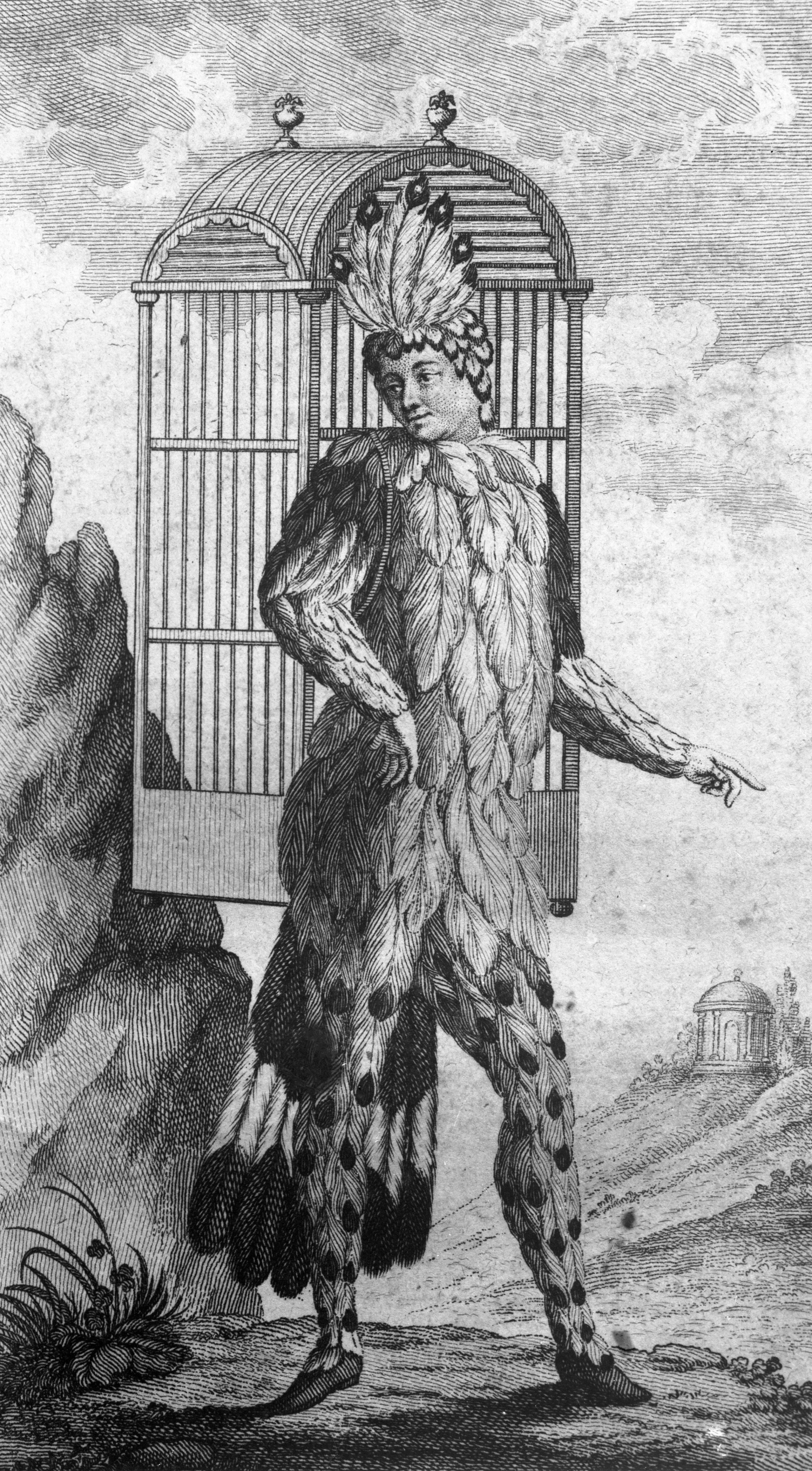 Emanuel Schikaneder as Papageno, 1791