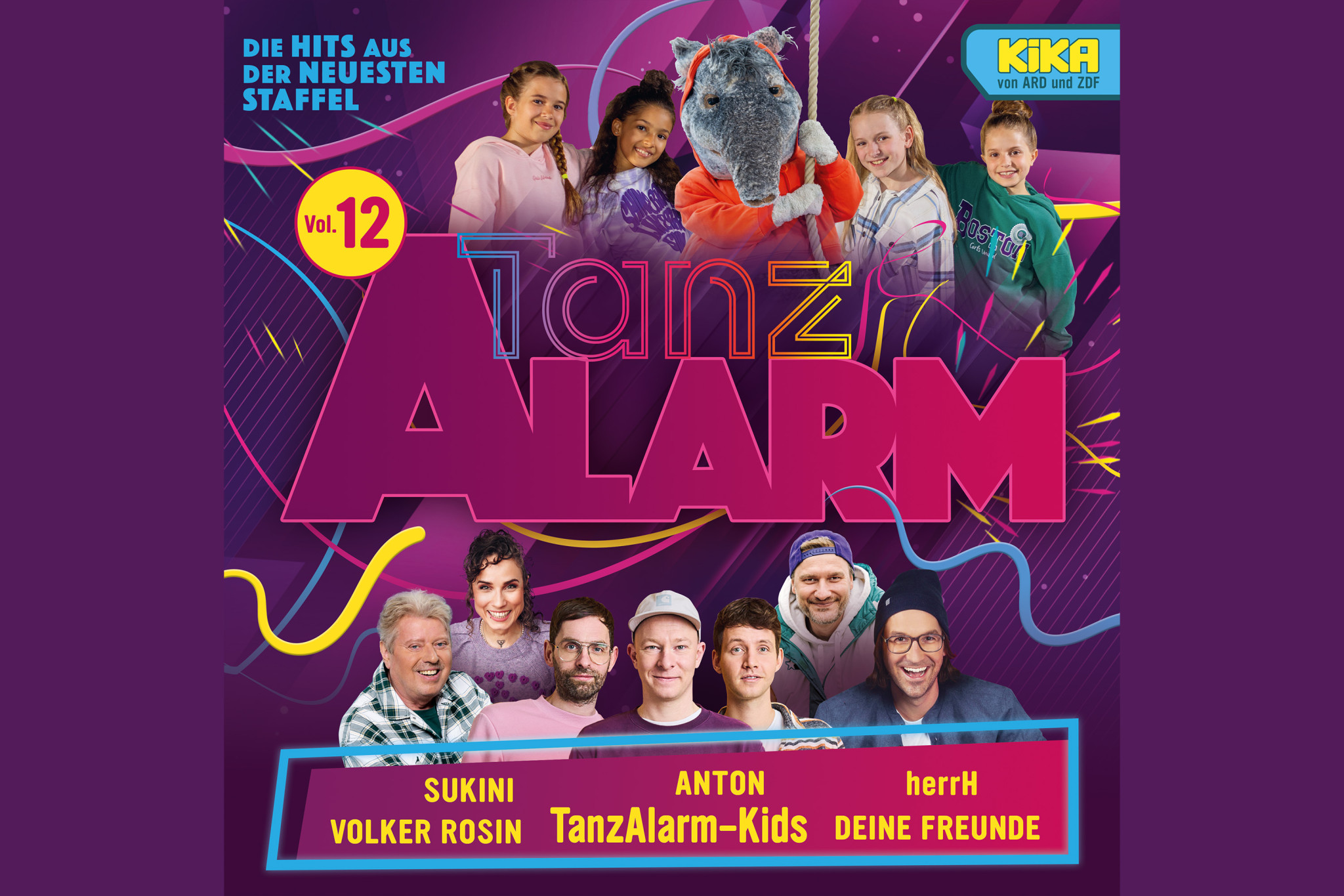 KiKA Tanzalarm! Das neue Album des erfolgreichen Kinder-Musikformats ist da!