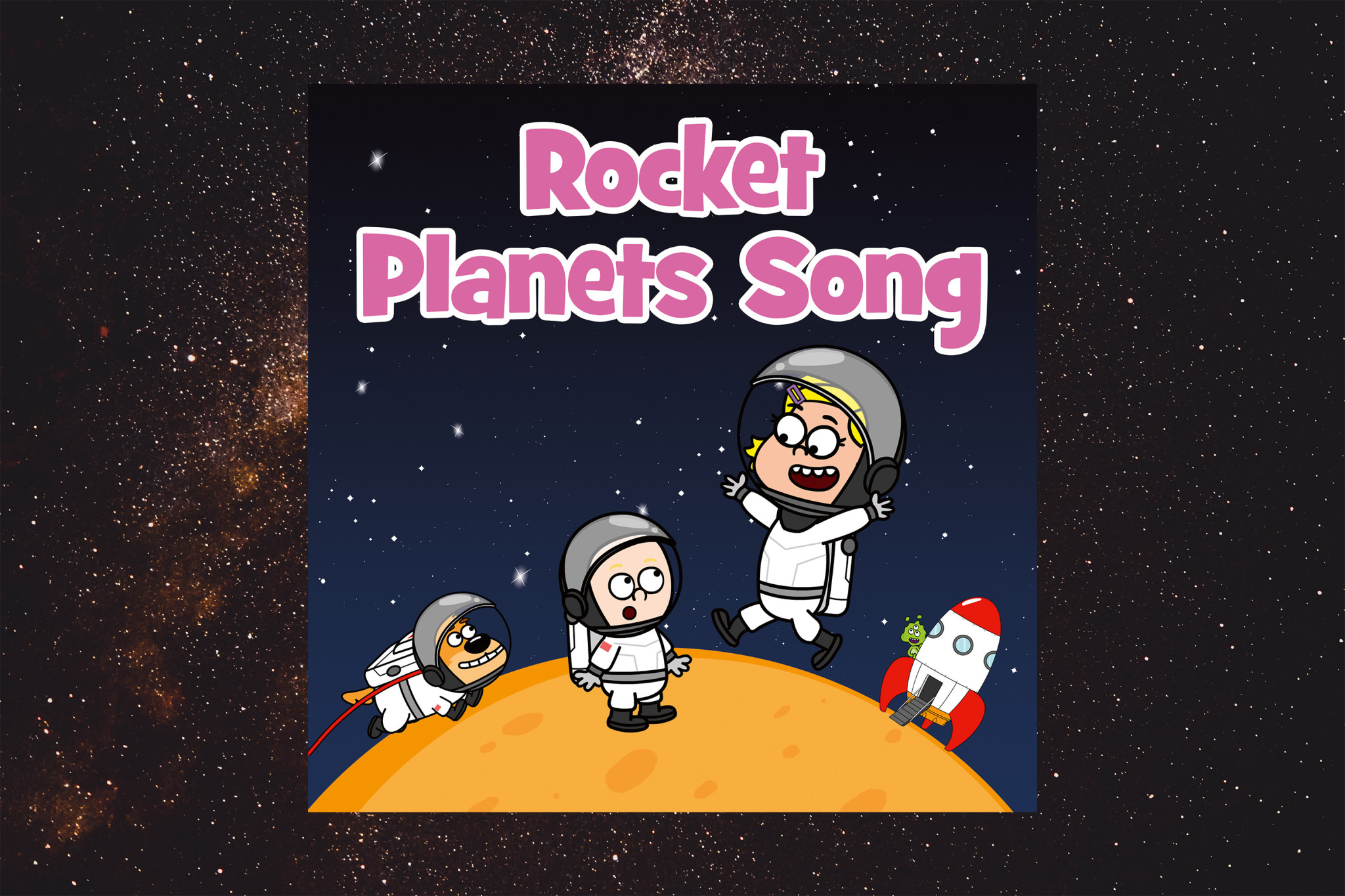 Hooray Kids Songs präsentieren den außerirdischen "Rocket Planets Song"