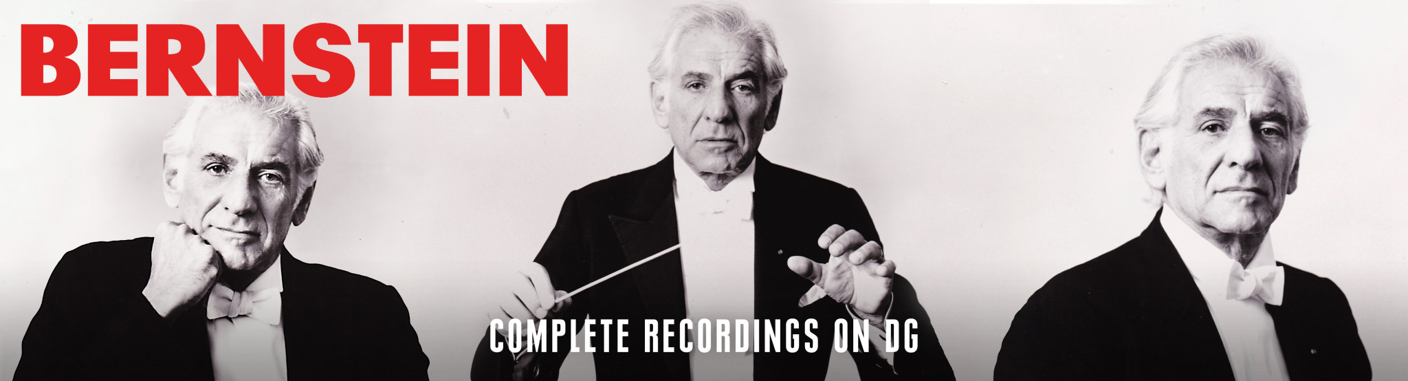 Leonard Bernstein Complete Recordings on DG hero banner