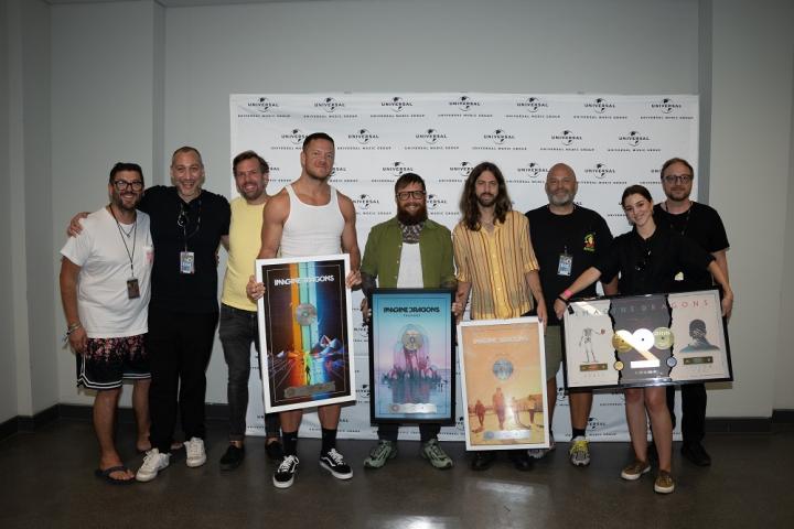 Imagine Dragons - News - Drei Diamond Awards, Platin & Gold ...