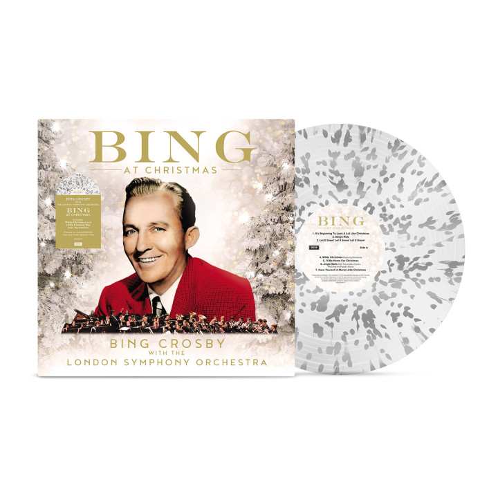 Bing At Christmas (Silver-Clear Splatter Vinyl)