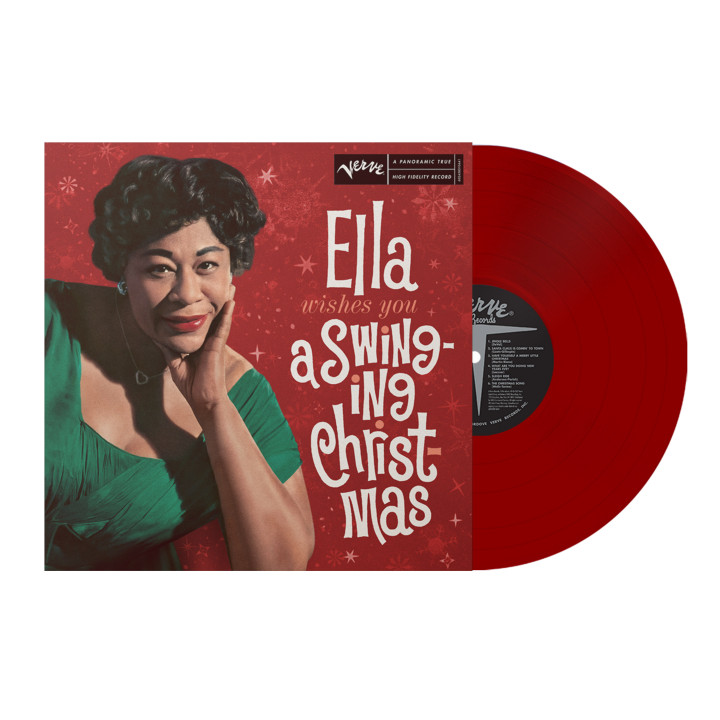Ella_Fitzgerald_A Swinging Christmas_Red LP MockUp