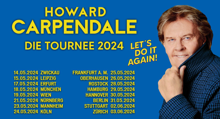 Howard Carpendale Album Tour