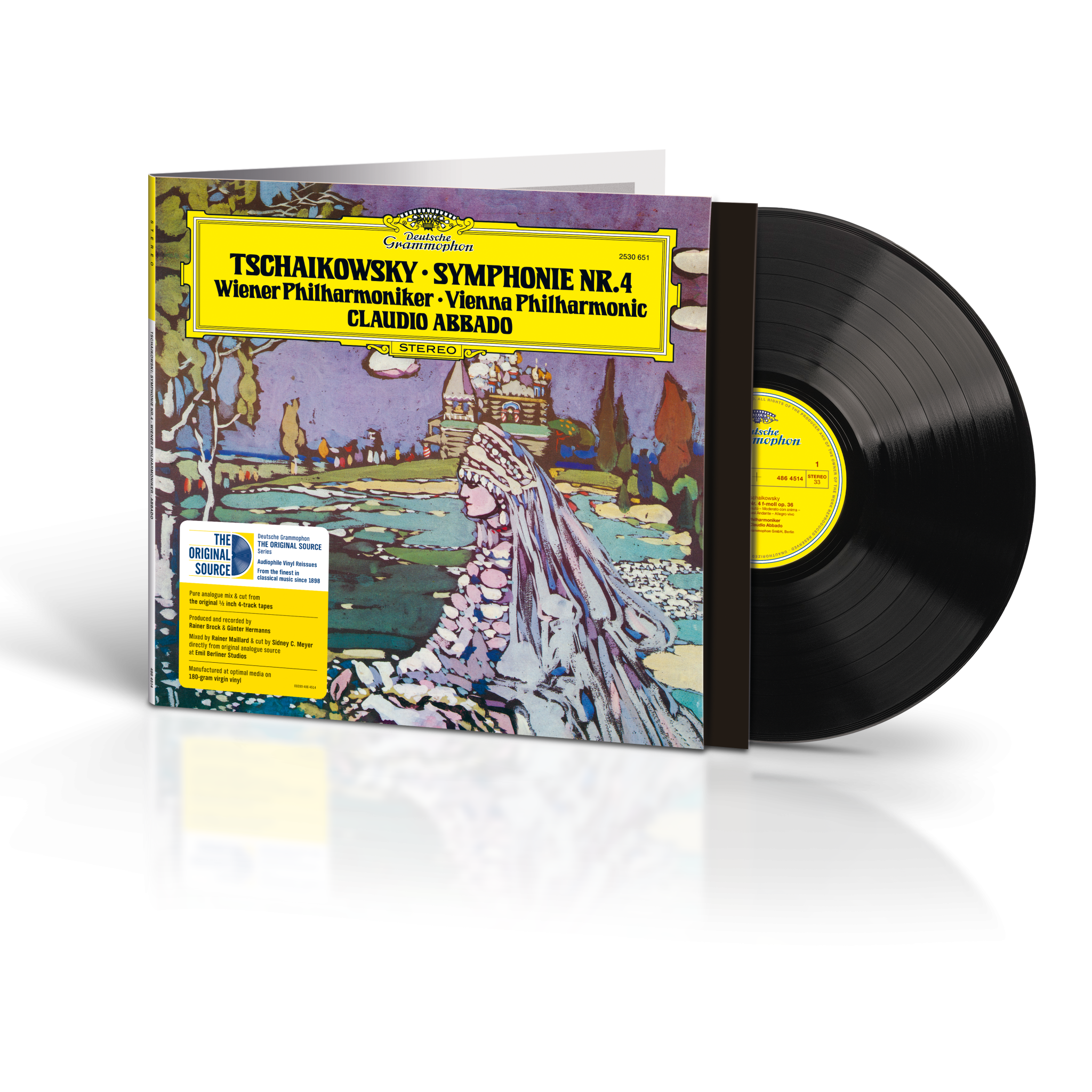 Abbado - Tchaikovsky: Symphony No. 4 in F Minor, Op. 36, TH. 27 Original Source Packshot